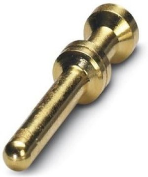 1674804, Heavy Duty Power Connectors Turn 2.5 Crimp Male Diam. 0.5mm, Au