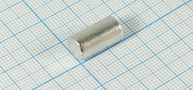 Магнит 8,0x15,0, цилиндр, Ni, N35