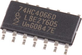 74HC4066D,652, Analog Switch Quad SPST 14-Pin SO Bulk 74HC4066D,652, Analog Switch Quad SPST 14-Pin SO Bulk