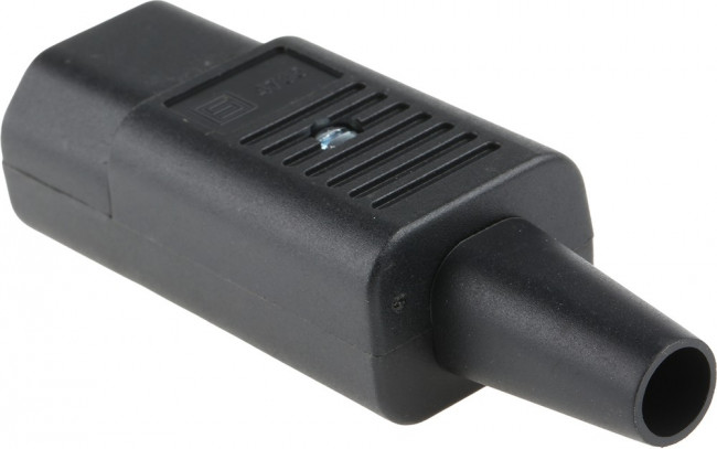 4735.0000, IEC Power Connector, IEC C14 Plug, 15 А, 250 В AC, Винт, Монтаж на Кабель 4735.0000, IEC Power Connector, IEC C14 Plug, 15 А, 250 В AC, Винт, Монтаж на Кабель