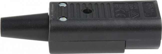 4735.0000, IEC Power Connector, IEC C14 Plug, 15 А, 250 В AC, Винт, Монтаж на Кабель 4735.0000, IEC Power Connector, IEC C14 Plug, 15 А, 250 В AC, Винт, Монтаж на Кабель
