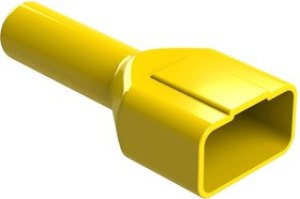 AT12P-BT-YW, BOOT (BACKSHELL) FOR 12-WAY RECEPTACLE, BLACK 33AH6385 AT12P-BT-YW, BOOT (BACKSHELL) FOR 12-WAY RECEPTACLE, BLACK 33AH6385