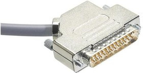 09670370333, D-Sub Backshells 37P HOOD SIDE ENTRY METAL SCW LOCK