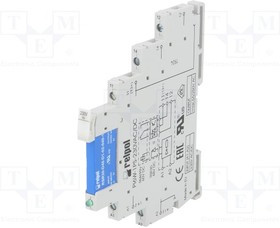 PIR6W1PS230VAC/DCO, Реле: интерфейсное, SPST-NO, Uобмотки: 230ВDC, Uобмотки: 230ВAC, 2А
