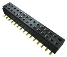 CLM-110-02-F-D-K-TR, Board to Board &amp; Mezzanine Connectors Low Profile Dual-Wipe Socket, 1.00mm Pitch