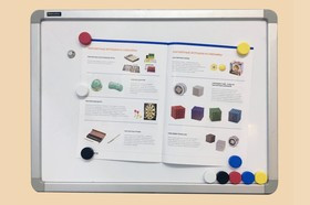 Магнит для магнитной доски Forceberg 30 мм, белый, 10шт.