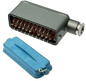 РП14А-30Ш7, вилка кабельная угловая без крышки 92 год