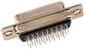 173113-0084, D-Sub High Density Connectors FCT HD DSUB STR PC RCPT 26 PN CT15-26S1