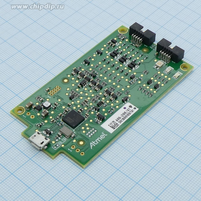 ATATMEL-ICE-PCBA, Внутрисхемный отладчик-программатор 8-ми и 32-разрядных мк Atmel с фоновой отладкой