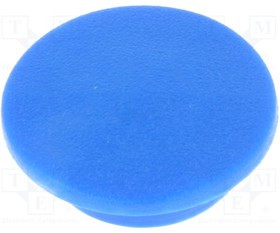 K21-BLUE, Заглушка, пластмасса, распорным стержнем, синий, Совместим с: К21