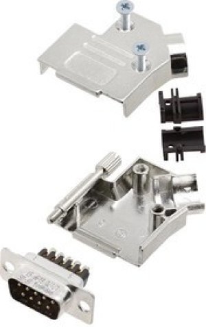 L17D45ZK25+L717DB25PST, Разъем D Sub, With Backshell, DB25, Standard, Штекер, D45ZK, 25 контакт(-ов), DB, Винт L17D45ZK25+L717DB25PST, Разъем D Sub, With Backshell, DB25, Standard, Штекер, D45ZK, 25 контакт(-ов), DB, Винт