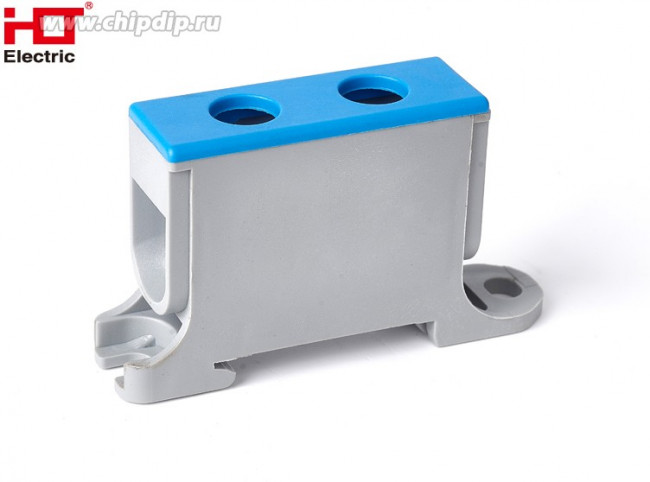 081-30-011, Клемма силовая вводная КСВ 16-50 синяя HLT