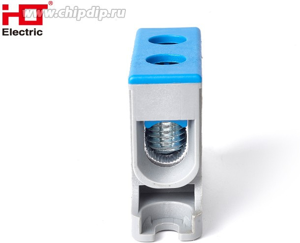 081-30-011, Клемма силовая вводная КСВ 16-50 синяя HLT