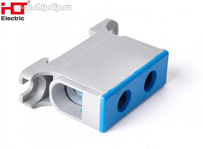 081-30-011, Клемма силовая вводная КСВ 16-50 синяя HLT