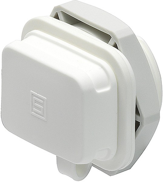 4312.0002, Разъем: питания AC, пайка, "папа", 4761, 10А, 250ВAC, Цвет: черный