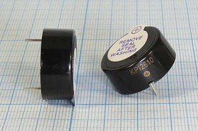 Излучатель звука пьезоэлектрический с генератором 23x10мм, 3~24В, 3.5кГц, шаг 15мм; згп 23x10\ 3~24\