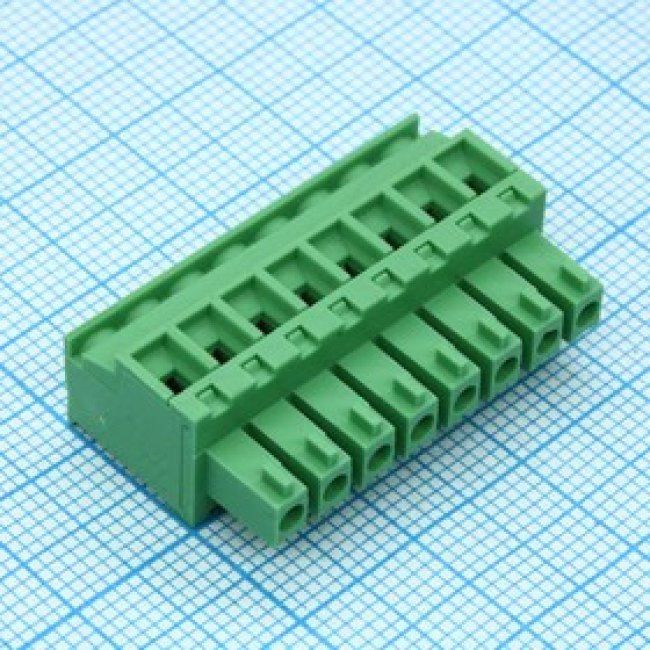 15EDGKA-3.81- 08P-14-100A(H), Разъемный клеммный блок. Серия 15EDGKА-3.81, 8 контактов