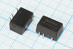 AM1LS-0512S-NZ, DC/DC преобразователь, 1 Вт, вход 4,5-5,5 В, выход 12 В/84 мА; конст ИП\Преобразоват