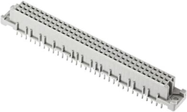 09032966825222, DIN 41612 96 Way 2.54mm Pitch, Straight Rectangular Connector, Socket 09032966825222, DIN 41612 96 Way 2.54mm Pitch, Straight Rectangular Connector, Socket