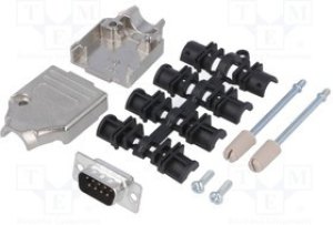 MHDTZK9-DB9P-K, Разъем D-Sub; PIN: 9; вилка; "папа"; прямой; пайка MHDTZK9-DB9P-K, Разъем D-Sub; PIN: 9; вилка; "папа"; прямой; пайка