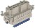 09330162748, Heavy Duty Power Connector Insert, 16A, Female, Han ES Press Series, 16 Contacts 09330162748, Heavy Duty Power Connector Insert, 16A, Female, Han ES Press Series, 16 Contacts