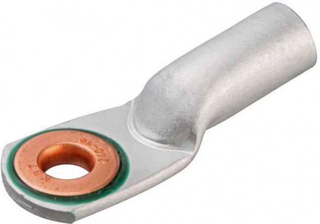 Наконечник под опресcовку алюмомедный ТАМ 35-10- 8 (100 шт. в уп.) | 60059 | КВТ Наконечник под опресcовку алюмомедный ТАМ 35-10- 8 (100 шт. в уп.) | 60059 | КВТ