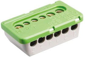 1SPE007715F0741, MISTRAL65 Series Non-Fused Terminal Block, 6-Way, 100A, 6 mm², 16 mm² Wire, Screw Termination