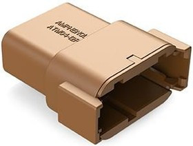 ATM04-12PD, Automotive Connectors 12 Pin Recept. Key Positn D