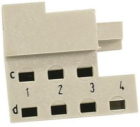 09060009995, DIN 41612 Connectors FRONT BRACKET LEFT SHELL D20