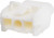 350767-1, Корпус разъема Universal MATE-N-LOK, розетка 3PIN, In-Line (Nylon, UL 94V-0) без контактов, шаг 6.35 мм