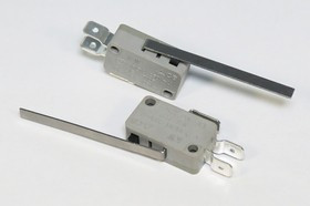 Микропереключатель, размер 29x10 x16, 16А, переключение ON-(ON), размер концевика L51/6.3, [SF-6007]