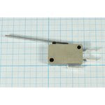 Микропереключатель, размер 29x10 x16, 16А, переключение ON-(ON), размер концевика L51/6.3, [SF-6007]