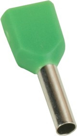 Наконечник штыревой втулочный под два провода НШвИ2 OptiKit T-Shv2-PVC- 1.0-8 (уп.100шт) КЭАЗ 278045