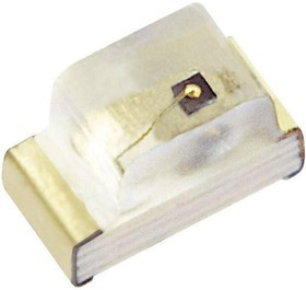 KP-1608SEC, Светодиод smd 1,6х0,8мм/ оранжевый/601нм/ 80-200мкд/прозрачный/120°
