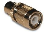 242149, Conn BNC-TNC Adapter 0Hz to 4GHz 50Ohm ST F/PL Gold 242149, Conn BNC-TNC Adapter 0Hz to 4GHz 50Ohm ST F/PL Gold