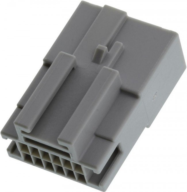 30968-1127, Automotive Connectors HDAC64 DR MALE 12 CK LE 12 CKT GRAY POL