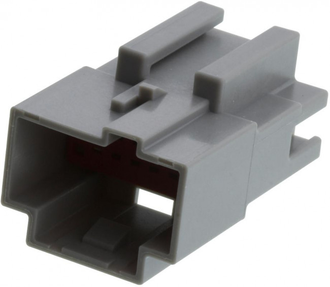 30968-1127, Automotive Connectors HDAC64 DR MALE 12 CK LE 12 CKT GRAY POL
