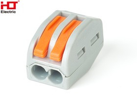 081-19-007, Соединительная клемма СК-412 (0.1-2.5 (4.0)мм²) (5шт./уп.) HLT