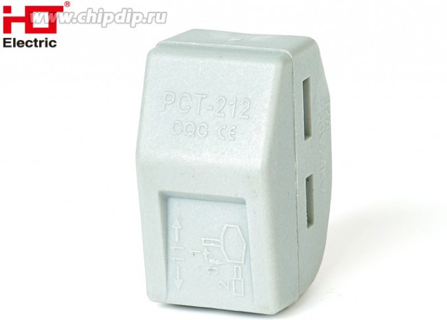 081-19-007, Соединительная клемма СК-412 (0.1-2.5 (4.0)мм²) (5шт./уп.) HLT