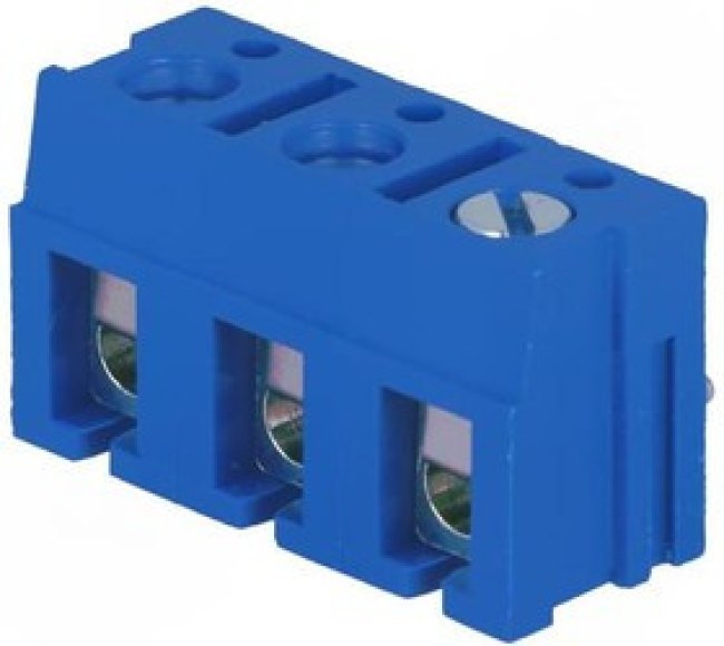 DG300R-7.5-03P-12-00A(H), Винтовой клеммный блок с защитой провода, 3 контакта. Серия DG300R-7.5 DG300R-7.5-03P-12-00A(H), Винтовой клеммный блок с защитой провода, 3 контакта. Серия DG300R-7.5