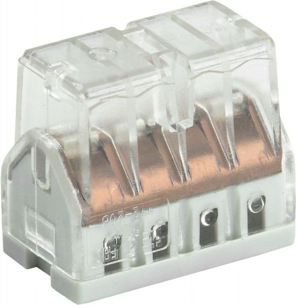 Клемма строительно-монтажная СМК 772-208 IEK UKZ30-208-001 Клемма строительно-монтажная СМК 772-208 IEK UKZ30-208-001