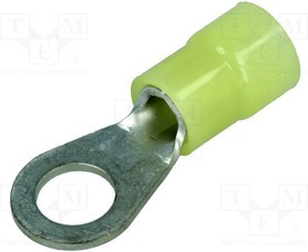 FNGS6-6, Наконечник: кольцевой, M6, d: 6,5мм, 2,5-6мм2, обжим, на провод