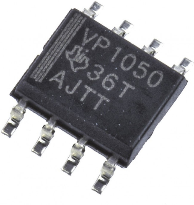 SN65HVD1050D, CAN Interface IC High Speed EMC Opt CAN Transceiver