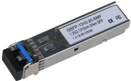 DAHUA DH-GSFP-1310-20-SMF SFP-модуль, LC, до 1.25Гбит/c, до 20км (одномодовое оптоволокно), 1310нм/1310нм