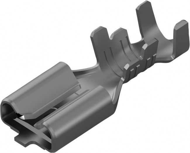 2238173-3, Terminals FAST .250 STD REC STR 2D AWG22-12 TPBR