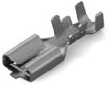 2238173-3, Terminals FAST .250 STD REC STR 2D AWG22-12 TPBR