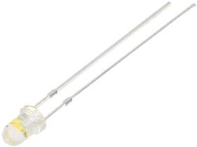 OS2MDK3131A, LED; 3mm; white warm; 4200?5800mcd; 30°; 2.5?5V; Lens: transparent OS2MDK3131A, LED; 3mm; white warm; 4200?5800mcd; 30°; 2.5?5V; Lens: transparent