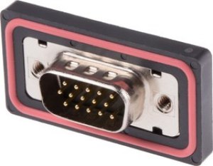 15 Way Panel Mount D-sub Connector Plug 15 Way Panel Mount D-sub Connector Plug