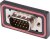 15 Way Panel Mount D-sub Connector Plug 15 Way Panel Mount D-sub Connector Plug