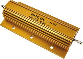 HS150 82R J, 82 150W Wire Wound Chassis Mount Resistor HS150 82R J ±5%